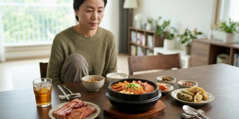 중년 이후 혈관 건강을 위해 섭취량을 조절할 짠 음식과 가공식품