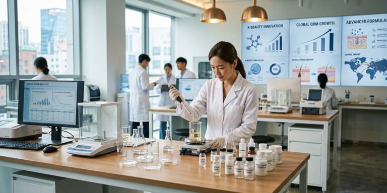 K뷰티 ODM 화장품 연구개발 현장