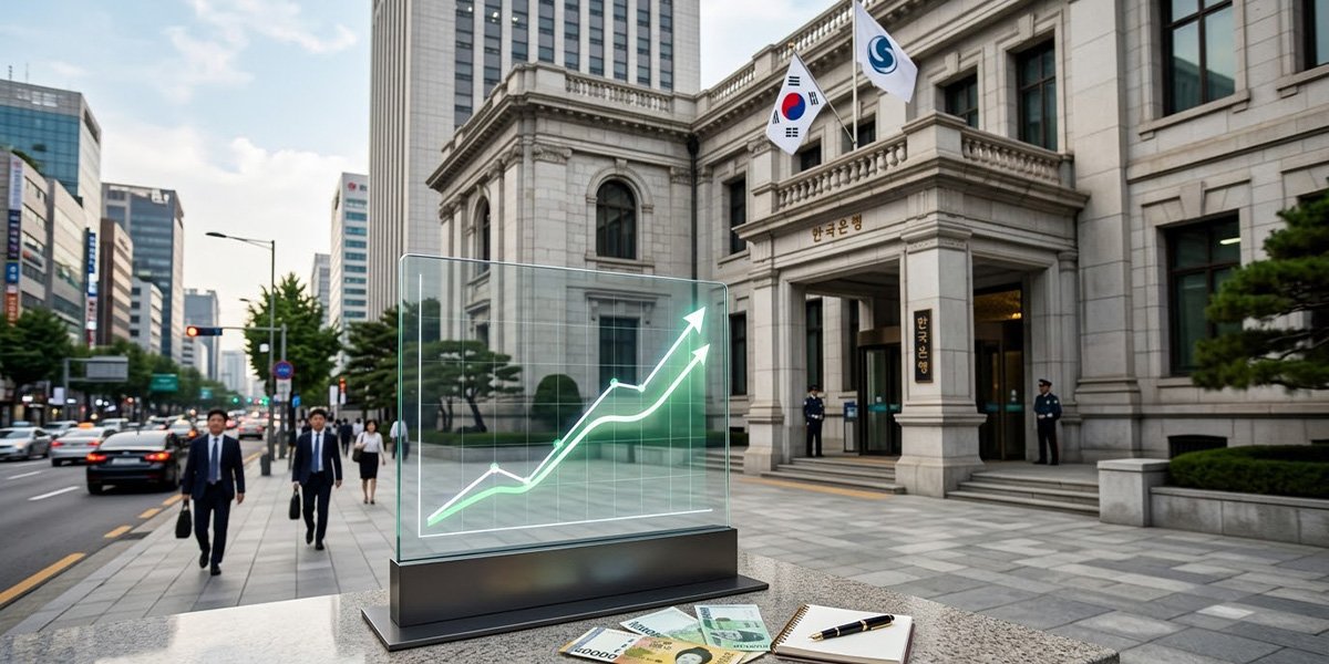 한국은행의 기준금리 인상과 3% 금리 시대를 표현한 이미지