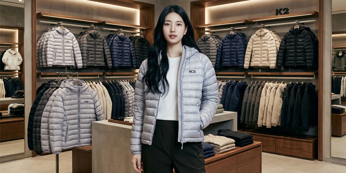 2026 FW 경량 다운 물량을 확대하며 선보인 K2 에어로스피어 제로